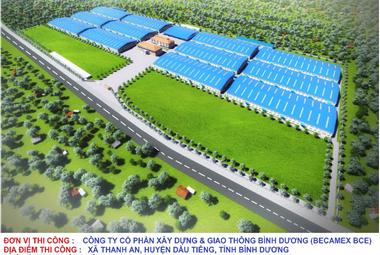 Becamex Bce Trung Thau Du An Moi Xay Dung Nha May Phu Dinh